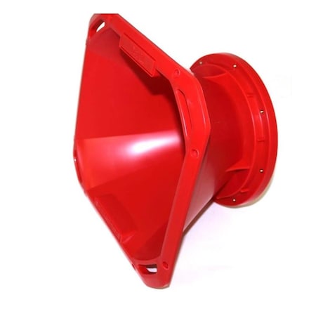 Betterbattery 8 in. LA Speaker Diffuser, Red BE3245928